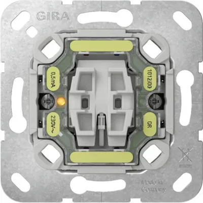 Image de GIRA Wippschalter 311200 Kontroll Aus 2-p Einsatz (311200)