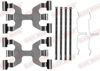 Produktbild von QUICK BRAKE 109-0189 Zubehörsatz Scheibenbremsbelag Vorne passend für MERCEDES-BENZ E-Klasse Limousine (W213) E-Klasse T-modell (S213) GLC (X253)