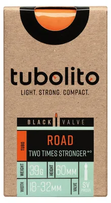 Produktbild von Schlauch - Tubo-Road-700C-SV60 - Schwarz - Tubolito