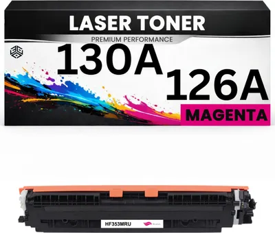 Produktbild von Toner 130A / 126A Magenta für HP kompatibel CF353A CE313A Premium Alternative LaserJet Pro 100 Color MFP M175A/175NW/176/275 CP 1025 1025NW M175NW