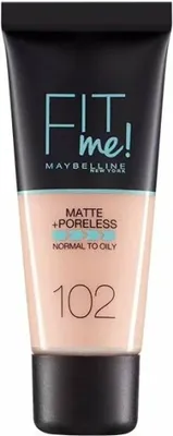 Produktbild von Maybelline Fit Me Matte&Poreless, Röhre, Flüssigkeit, Fair Ivory, normale Haut, ölige Haut, Mattierend, Matte