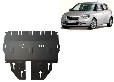 Obrázok produktu pre Ochrana motora proti podbehnutiu pre model Škoda Fabia 2