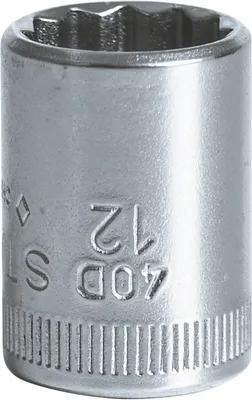 Immagine prodotto di Stahlwille 40D Bussole 1/4 12 mm 01030012 Lunghezza: 23 mm