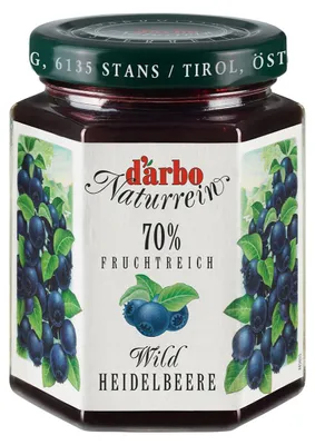 Immagine prodotto di Darbo Crema di frutta al mirtillo selvatico naturale ricca di frutta 200g