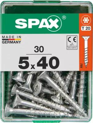 Produktbild von Spax Universalschrauben 5.0 x 40 mm TX 20 - 30 Stk.