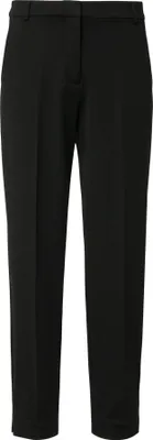 Produktbild von comma Slim Fit Jersey Hose, Cigarette-Pants, Mid-Rise, Knöchellänge, Formbund, Eingrifftaschen