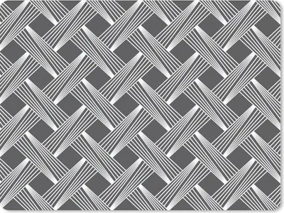 Produktbild von MuchoWow® Mauspad Mousepad Muster - Grau - Geometrisch 23x19 cm - Mousepads - Maus Mat - Pad - Mausunterlage - Schreibtischunterlage - Mauspad