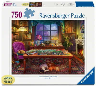 Produktbild von Ravensburger Puzzler's Place, 750 Stück(e), Kunst, 12 Jahr(e)
