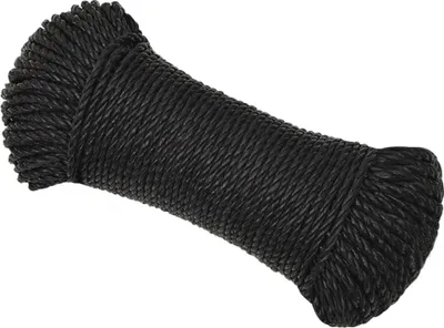 Produktbild von vidaXL Arbeitsseil Schwarz 6 mm 250 m Polypropylen
