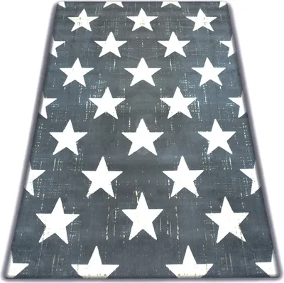 Produktbild von Teppich SCANDI 18209/071 - Stern Grau 120x170 cm