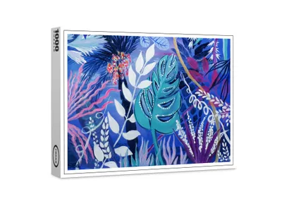 Produktbild von raxxa Premium-Puzzle "Blue jungle I", 1000 Teile