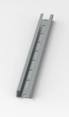 Image de Rail profilé en C de 19 pouces pour le montage et la fixation des câbles, 283 mm