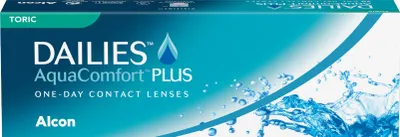 Immagine prodotto di Dailies AquaComfort Plus Toric (30 lenti) Potere: -7,00, BC: 8,80, DIA: 14,40, CYL: -0,75, ASSE: 80°
