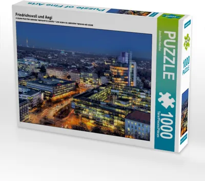 Produktbild von Calvendo Friedrichswall und Aegi 1000 Teile Puzzle quer 640x480mm, Hasche Joachim; 7343331