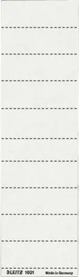 Produktbild von Beschriftungsschilder für Vollsichtreiter 60x21mm weiß VE=40x100 Stück