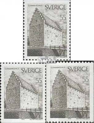 Produktbild von Briefmarken Schweden 1970 Mi 681C,Do,Du (kompl.Ausg.) postfrisch Glimmingehus