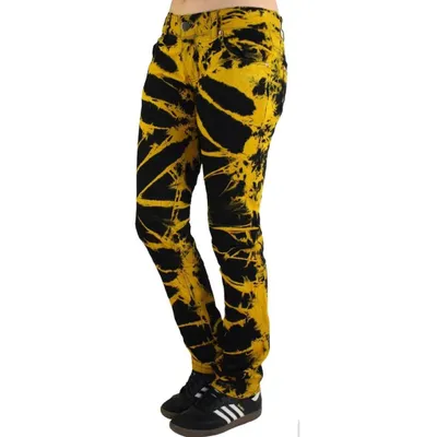 Produktbild von Rock Rag -  Bleach, Frauenhose Gelb im Slim-Fit-Style