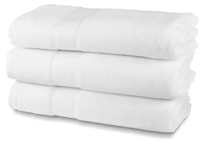 Immagine prodotto di Set di asciugamani in spugna, 100% cotone, composto da 3 asciugamani da bagno, 3 pezzi, dimensioni 90 x 140 cm