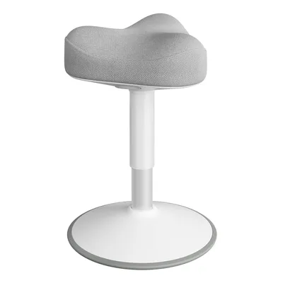 Produktbild von SONGMICS Hocker, Stehhocker, Stehstuhl mit Schwingeffekt, höhenverstellbar 48-65,5 cm, Anti-Rutsch-Sockel, drehbarer Sattelsitz, aktive Sitzhaltung