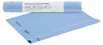 Reinigungstücher für Glas, 20 Stück, Blau, 3,60 m