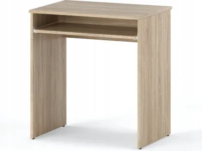 Image de STIV Meubles | École Gaming Computer Bureau Chêne Sonoma 68 CM, avec étagère
