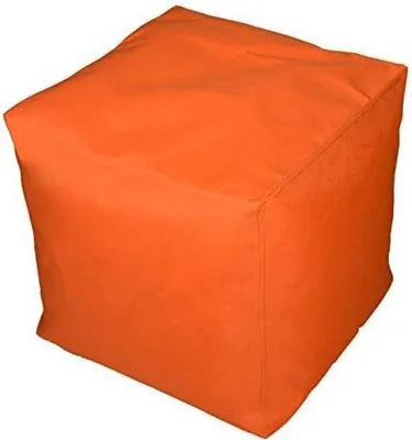 Produktbild von Sitzhocker eckig ca. 40 x 40 x 40 cm, Orange