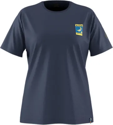 Dunkelblaues T-Shirt für Damen von La Sportiva; Modell "Moon Climb"; mit Logo auf der Brust.