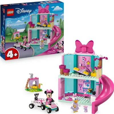 Produktbild von LEGO ? Disney Minnies Tierhotel  – Bau- und Spielset zu Micky Maus Wunderhaus – Bauspielzeug für Vorschulkinder mit 2 Mini-Figuren – Geschenk für Mädchen und Jungen ab 4 Jahren – 43274