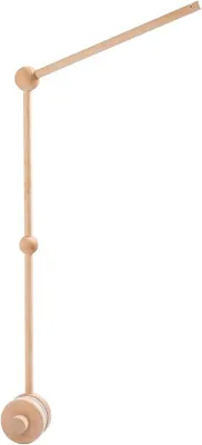 Produktbild von Hängender Mobile-Halter für Babybett, verstellbar, aus Holz, unisex, ideal für das Kinderzimmer, Spielzeugaufbewahrung, Dekoration, sicher und
