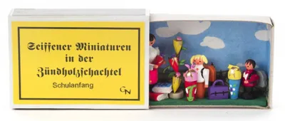 Produktbild von Zündholzschachtel Schulanfang BxH 55x40mm NEU