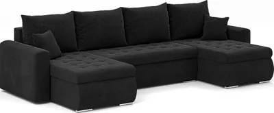 Produktbild von Ecksofa Luis, Eckcouch U-Form, Sofa, Couch, mit Schlaffunktion, Bettkasten, dekorative Steppung, Polstermöbel, Storm 99