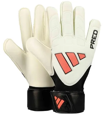 Imagen del producto de Guantes de portero Adidas Predator Match, color blanco//solar turbo, para hombre y mujer