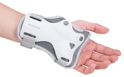 Produktbild von Robustes Schutzset S Grau für Skateboarding & Inlineskaten, Handgelenk-, Ellbogen- & Knieschutz