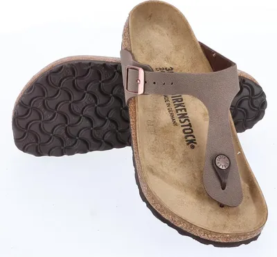 Produktbild von Birkenstock Gizeh Mocha - Damen Hausschuhe - 043751