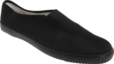 Produktbild von Dek Uni Stoffschuhe / Turnschuhe mit elastischem Einsatz DF888 (42 EU) (Schwarz)