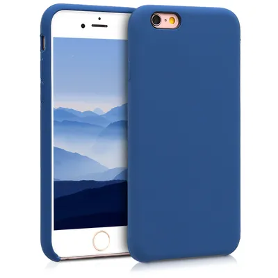 Produktbild von kwmobile 40223.116, Hauthülle, Apple, iPhone 6/6S, 11,9 cm (4.7"), Blau