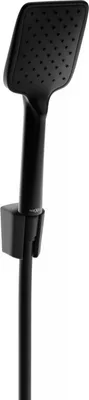 Produktbild von Mexen R-62 Kopfbrausegarnitur mit Regenbrause und Thermostatmischer, Schwarz - 785625052-70