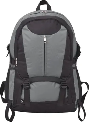 Produktbild von vidaXL Wanderrucksack 40 L Schwarz und Grau