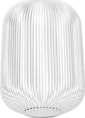 Produktbild von Blomus Laterne Lito L, Indoor Windlicht, Kerzenhalter, Stahl pulverbeschichtet, White, 45 cm, 66205