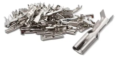 Kabelschuhe 2,8 mm, 100 St., für 0,5–1 mm², weiblich