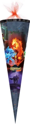 Produktbild von Schultüte / Zuckertüte / 85cm / eckig / "Schleich Eldrador Creatures"