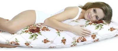 Zdjęcie produktu dla POSZEWKA na poduszkę relaksacyjną - 55x180 cm - brązowa