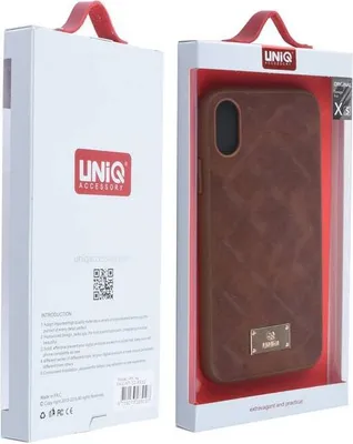 Immagine prodotto di Backcover per iPhone Xs - Marrone (8719273285107)