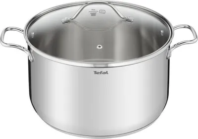 Produktbild von Tefal Intuition B90875 Kochtopf inkl. Deckel, Edelstahl, 36 cm Durchmesser, Induktionsherd-geeignet