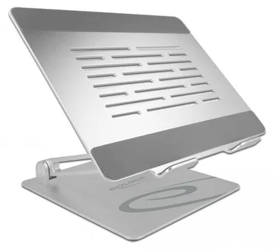 Produktbild von DeLOCK Tablet und Notebook Standhalterung verstellbar Aluminium, Laptop-Ständer, Aluminium, Aluminium, 39,6 cm (15.6"), 280 mm, 230 mm