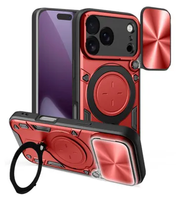 Obrázek produktu pro Techsuit – CamGuard Pro kryt pro iPhone 17 Pro – červený