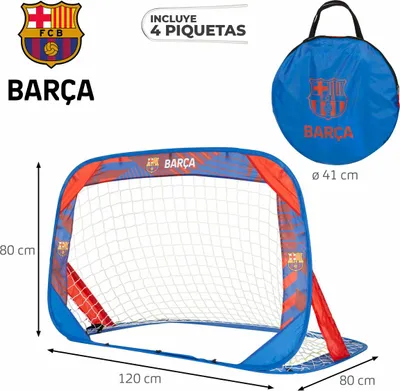Immagine prodotto di Set di porte da calcio in due pezzi F.C. Barcelona