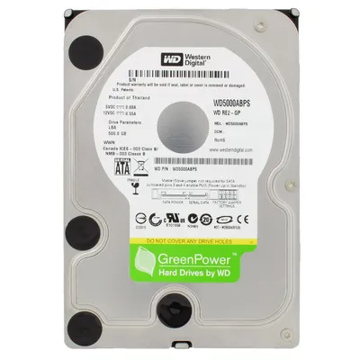 Produktbild von Festplatte Western Digital 500GB WD5000ABPS 16MB Sata II 7200RPM 3,5" Zoll