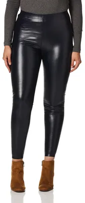 Produktbild von HUE Damen schlankem Effekt und hoher Taille Leggings, Navy, XL
