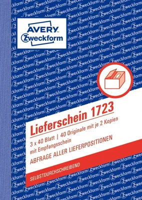 Zdjęcie produktu dla Avery 1723, Różowy, Biały, Żółty, Karton, A6, 105 x 148 mm, 40 stron(y), 3 szt.